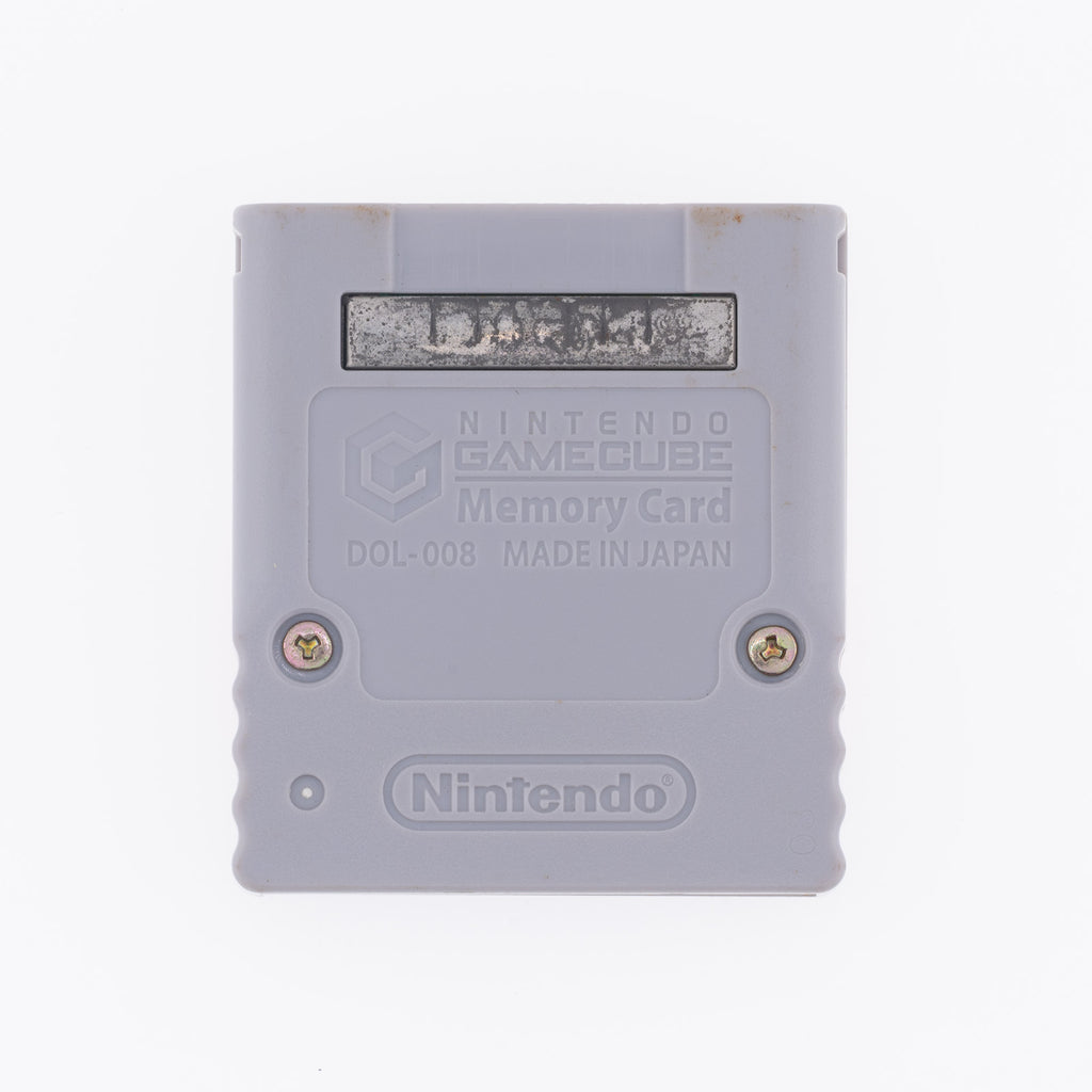 Nintendo GameCube Memory Card Animal Crossing 59 Blöcke - Original