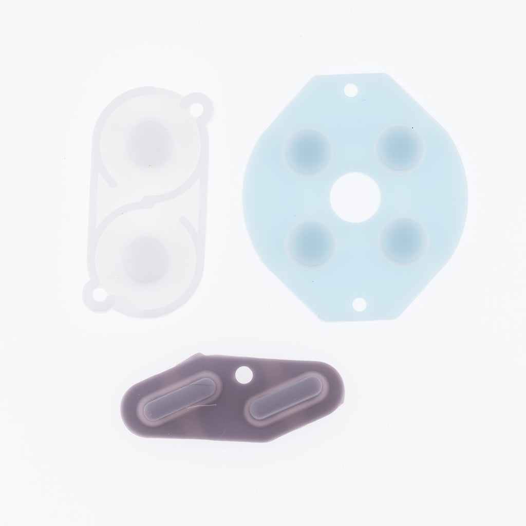 GameBoy DMG-01 GB Classic Silikon Gummi Pads Tastengummis für Tasten Knöpfe